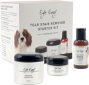 Eye Envy Dog Tear Stain Revr Start Kit. 100% Doğal, Güvenli. Contains: Stain Çözüm, Applicator Pads ve Stain Toz. Tear Stain Tedavisi Kit. Son 30-45 Günler. Made in USA