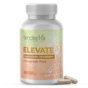 Elevate – Fenugreek-Free Lactation Supplement with Organic Goat's Rue, Lion's Mane, Butle & Brewer's Yeast – Vegan, Non-GMO Herbal Emzirme Desteği – 60 Capsules