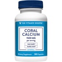 Shoppe Coraldis 1,500MG - Sağlıklı Kemikleri ve Dişleri Desteklemek için Gıda, Magnezyum & Trace Mineralleri (180 Capsules)