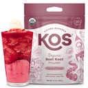 KOS Organik Arıt Kök Toz, USDA sertifikalı - Superfood Plantive Beetroot Malzemeler Stamina için Art, Circulation - Non-GMO, Soy & Gluten-Free, 50 Hizmetler Bag