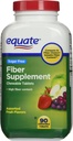 Equate - Fiber Supplement, 90 Chewable Tabletler (Compare to Fiber Choice)