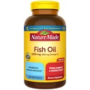 Nature Made Fish Oil Omega 3 Supplements, 1200 mg Softgels, Omega 3 Fish Oil for Health Heart Support, 230 Softgels, 115 Day Supply Supply