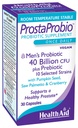 ProstaProbio Men's Daily Probiyotik – 10 Strains with Prebiyotik, Riley Seed, Saw Palmetto & Cranberry | 30 Once-Daily Vegetarian Capsules for Prostate & Urinary Wellness Support