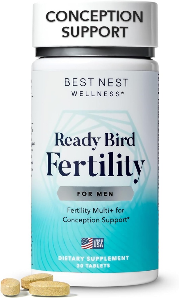 En İyi Nest Wellness Erkeklerin Fertness - Medeni Vitaminlerle Erkekler için Çokvitamin Tamamı - Nutrients & Antioksis ile Beslenme Tamamı - Magnezyum & Çinko ile Tamam - 30 Tablet