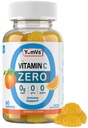 Yum-Vs - Yetişkinler ve Çocuklar için Sıfır Şeker Vitamini - 250 mg VIT C Immune Support Gummy Vitamins - Sugar Free Chewable Vitamin C Gummy Supplement - High Potency Vegetarian Vitamin C Boost (60)