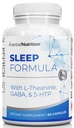 Herbal Beslenme Uyku Desteği Tamam Sleep Formula, Melatonin, GABA, L-Theanine ve More, Sleep Like You are on Cloud 9! Bir 60 Ct Şişe