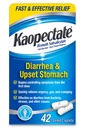 Kaopectate Multi-Symptom Anti-Diarrheal & Upset Stomach Reliever, 42 Caplets