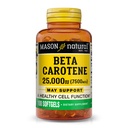 Mason Natural Vitamin A Beta Carotene5.000 IU, Destekler Vizyon, Hücre Fonksiyonlu ve Immune Health, 100 Softgels, 3 Paket