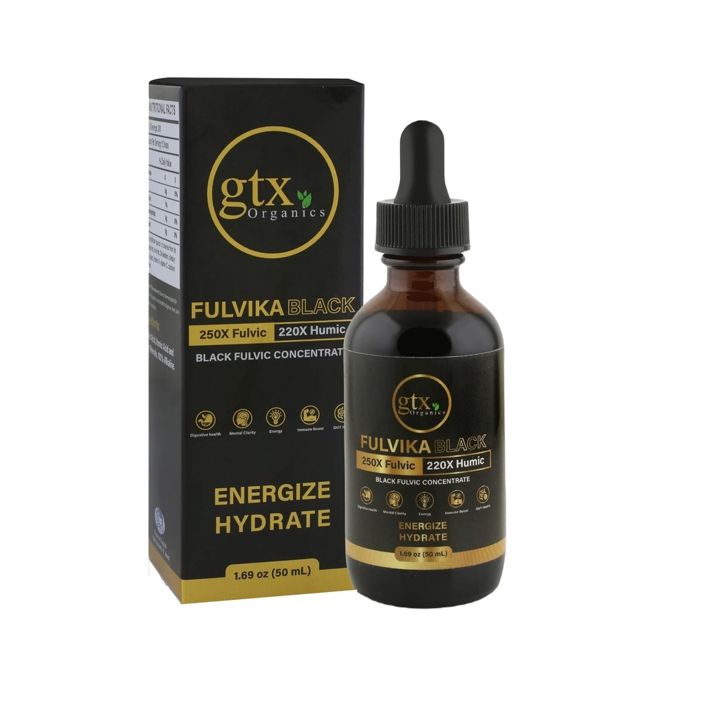 Trace Mineral Drops (200 hizmet) (Flavorless) - Pure Humic & Pure Fulvic Acid'den 74 Trace Mineralleri - Mekanik, Bitki bazlı, Trace Mineralleri Elektrolytes & alkalin PH