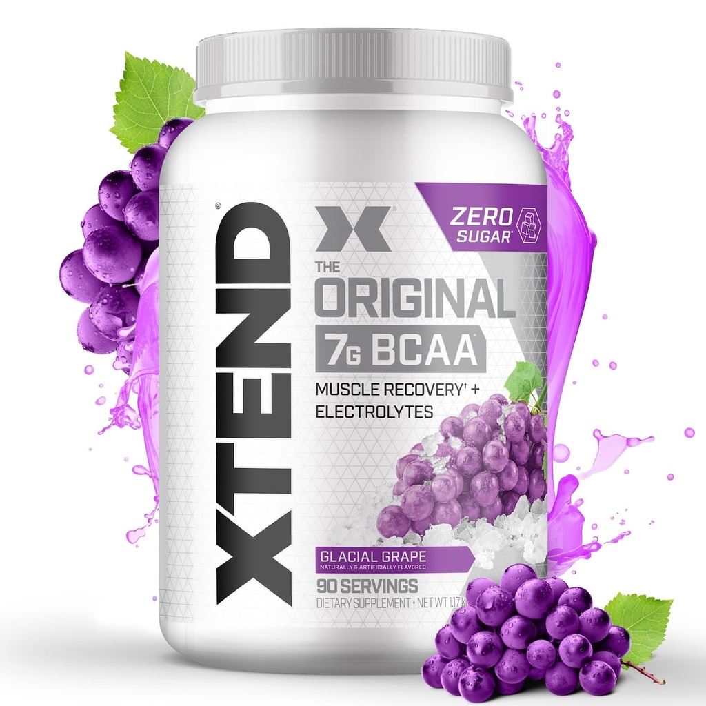 Xtend Original BCAA Toz 7g BCAA ve 2.5g L-Glutamine, Sugar Free Post Workout Muscle Recovery Drink with replicas for Men & Women, 90 Hizmetler