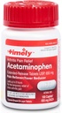 TIME-CAP LABS, INC. Zamanlı Acetaminophen 650 Mg Genişletilmiş Yayın - Ateş Tanımları, Arthritis Pain Reliever, Joint Pain Relief Pills - 100 Caplets