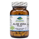 Saf Dağ Botanikleri Aloe Vera Plus Capsules. 200:1 Ekstraksiyon. Kosher Organik Kuru Aloe Vera Gel, Marshmallow Root, Terpery Elm