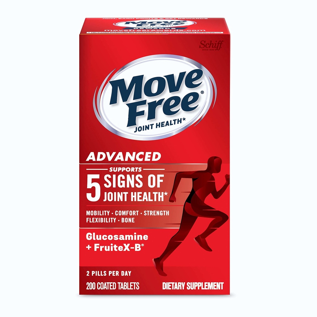 Free Advanced Glucosamine Chondroitin +uba Fructoborate Ortak Destek Tamamını Harekete Geçin, Destek Hareketlilik Flexability & Bone - 200 Tabletler (100 hizmet eder)*