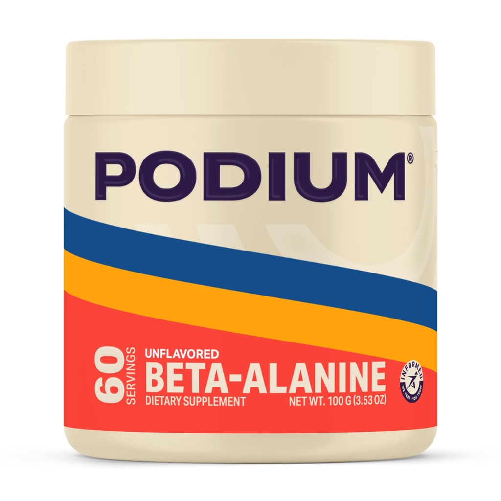 Podium Beslenme, Solos | Beta Alanine, 60 Hizmet, Unflavored, Boost Athletic Performance