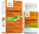 Terry Natural CuraMed 750 mg - Beyin ve Kalp Sağlığı Desteği için Antioksi Supplement - Yüksek Lisanslı Curcumin Kompleksi - Kidney, Liver & Immune Health Support - 90 Softgels