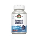KAL Liposomal Magnezyum Oksit 210 mg High Abvitamin, Liposomal Teknolojisi, Essentials Kas Desteği, Gelişmiş Formula, Vegan Capsules, Gluten Free, No Soy, 60 Hizmetler