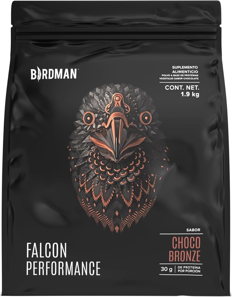 BIRDMAN Falcon Performansı Premium Spor proteini Toz Plustine, 31g Protein ve 5g Kreta başına 5g Kreta, No Inflammation, No Acne, Chocolate Flavor | 1.9Kgg