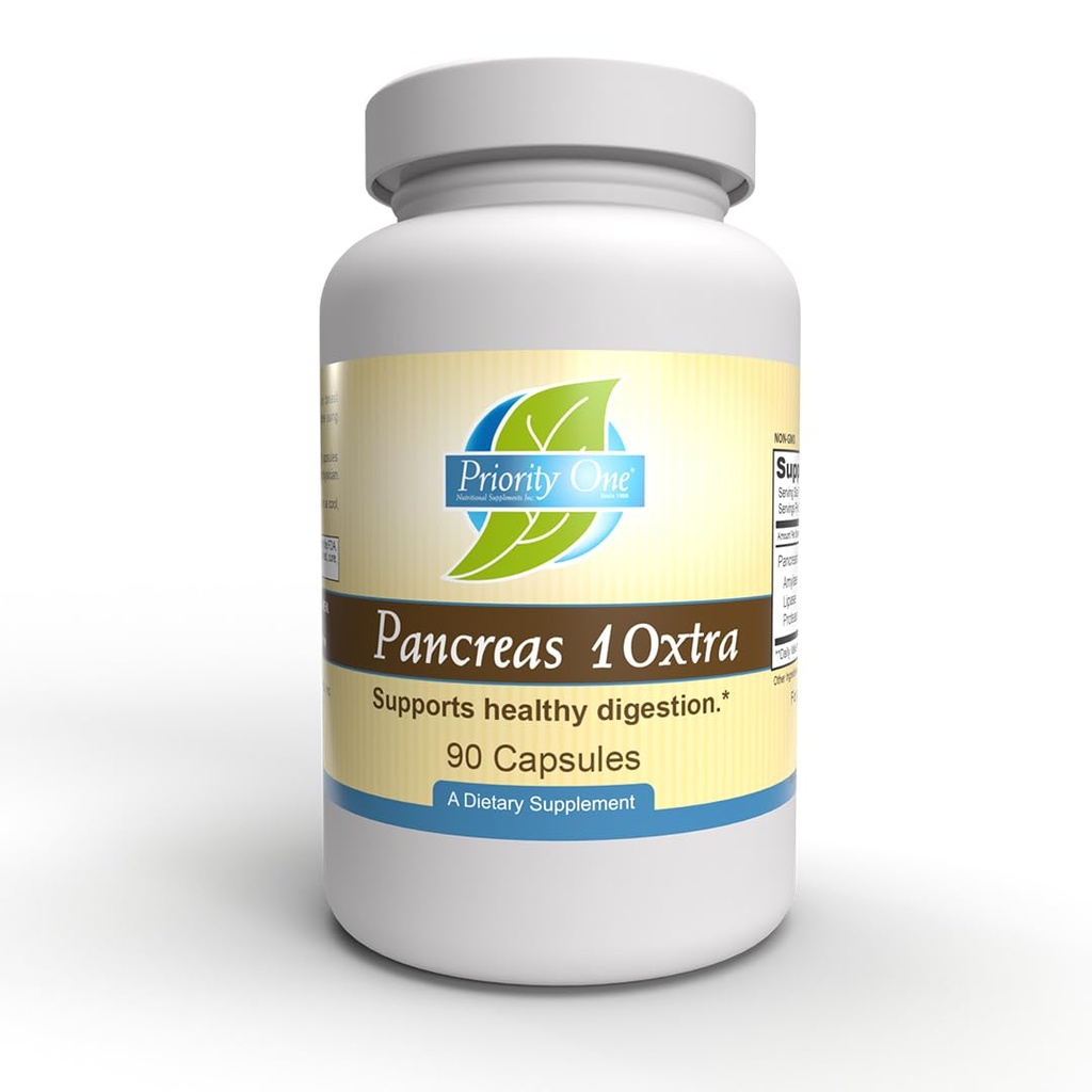 Öncekilik Bir Vitaminler Pancreas 10xtra 90 Capsules - Pancreatic enzimler amylase, dudakase ve protease Doğal Destek