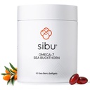 sibu Sea Buckthorn Omega-7 Softgels Start Kit (60ct, 30 Day Supply) – Sağlıklı Cilt, Saç, Nails ve Kuruness için Tamam