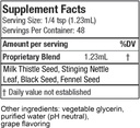 Saman Mama Leche Lactation Supplement – 2oz Tincture Emzirme Sütunu artırmak için Destek Vermek – Herbal Milk Supply Supplements with Milk Thistle, Black Seeds