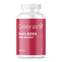 Çok ADEK, Iron Free - Daily Bariatric Multivitamin, Yüksek Vitaminler A, D, E, K & B12 for Duodenal Switch Cerrahi Hastaları (180 Capsules)
