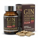Koreli Red BTC [Gin HONGSAM] 60 Capsules - Premium Anti Aging Supplements - Boost Energy | Immune | Kadınlar ve Erkekler için Bellek