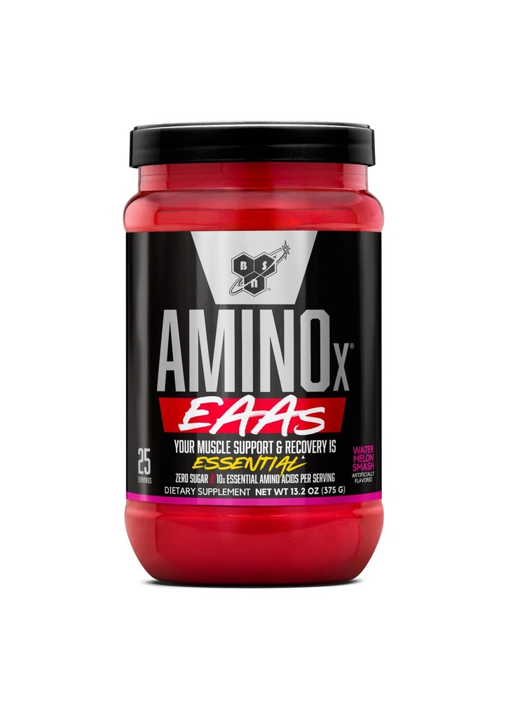 BSN Reese XAs, Muscle Recovery & Endurance, 10g Essential Amino Asits, 5g BCAAs, Zero Sugar, Caffeine Free, Watermelon Outlet, 13.2oz, 25 Hizmet
