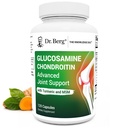Dr. Berg Glucosamine Chondroitin MSM Turmeric & Boswellia - 1500 mg Glucosamine Sulfate ile Gelişmiş Ortak Destek Supplement - 120 Capsules içerir
