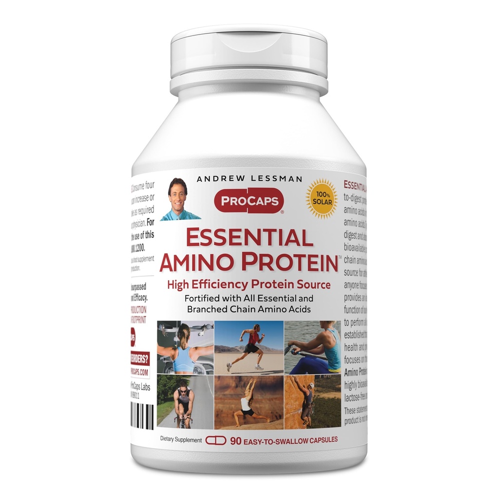 ANDREW LESSMAN Temel olarak protein 90 Capsules - Temel ve Branşlı Zincir Amino Asitleri ile Yüksek Biyo kullanılabilir Protein Kaynağı. Anahtar Organların ve Dokuların Yapı ve Fonksiyonlarını Destekler.