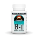 Source Naturals Vitamin B-1 Thiamin 500 mg - Yüksek Potency, 500 mg - 50 Tablet