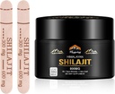 Shilajit Pure Himalaya Organik Giyim - 800mg maksimum Potency Natural Organic Shilajitwear with 85+ Trace Minerals & Fulvic Acid for Energy, Immune Support, Men & Women, 30 Grams