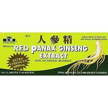 Royal King Red Panax 640 mg 10c.c./bottle X 30 ( 4 Kutunun Paketi)