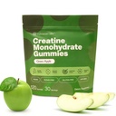 Kretine Gummies 5g Monohidrat + Taurine & B12 - Sugar-Free, Vegan, Gluten-Free - Green Apple - 120 Kont (30 Hizmet) Güçlü, Enerji ve Odak Odaklı