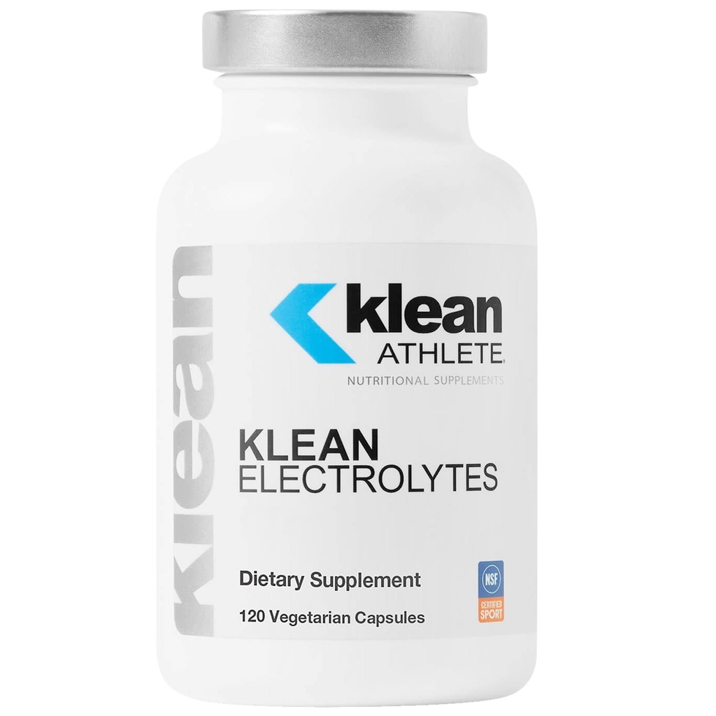 Klean Athlete Klean Electrolytes | Replenishes Minerals for Hydration to Help Achieve Optimal Health | NSF Spor için sertifikalı | 120 Capsules