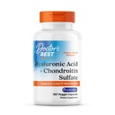 Doctor's Best Hyaluronic Acid with Chondroitin Sulfate, Featuring BioCell Collagen, Non-GMO, Gluten Free, Soy Free, Joint Support, 180 Count (Pack of 1)