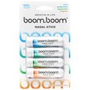 BoomBoom Nasal Stick | Vapor Flow Technology | Cool Reving Sensation | Doğal Mood Boost | Basit Malzemeler | Temel Petroller + Menthol Inhaler (Mint, Wintermint, Tropikal, Spearmint)