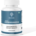 Life Aveda Ashwagandha 500 mg, 60 Capsules – Natural Herbal Supplement for Yetişkinler (1-Month Supply)
