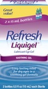 Rene Liquigel Lubricant Eye Gel, 2 Şişes 0,5 Fl Oz (15mL) Her Sterile (30mL)