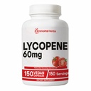Lycopene Supplement for Men 60 mg, 150 Capsules, Natural Tomato Extract Toz Skin, Heart & Immune Support, 100% Veg Lycopene Kompleksi, Non-GMO ve Gluten Free Carotenoid Tamam