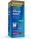 GoodSense Children's Alerji Medicine, 24 Saat Loratadine Oral Çözüm 5 mg/5 mL, Dye-Free, Non-Drowsy Antihistamine, Grape Flavor, 2 ve Yaşlı, 8 ozz