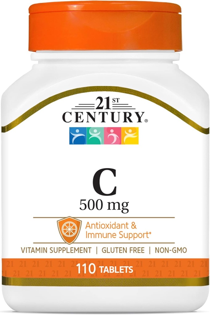 21. Yüzyıl C 500 Mg Tabletleri, 110 Kont (Pack of 3)