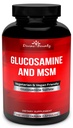 İlahi Bounty Glucosamine Sulfate Supplement (2000 mg per Service) ile MSM - 240 Küçük Vejetaryen Capsules - Shellfish veya Harmful Katkılar