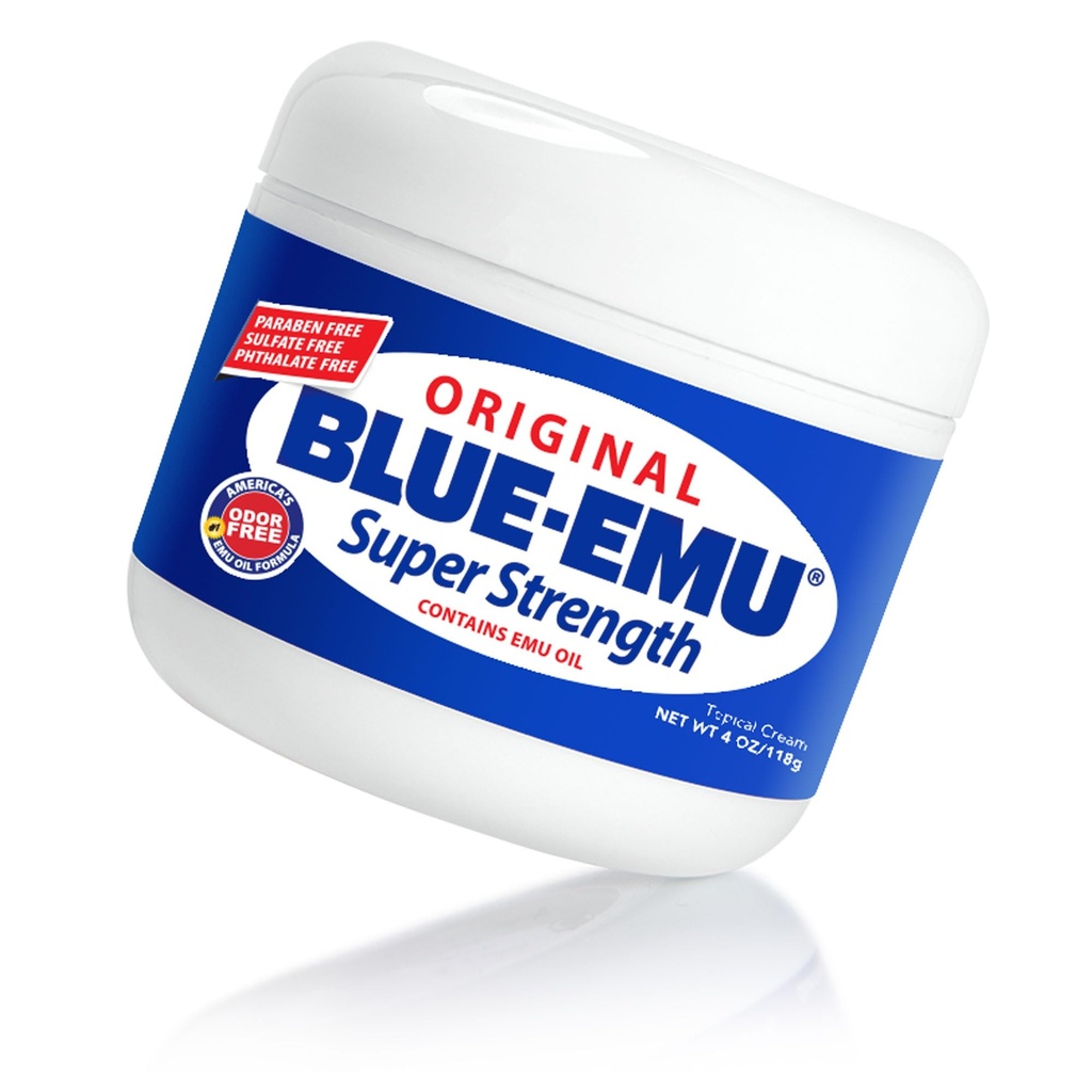 Blue-Emu Original Super Strength Cream, Soothing Muscle & Ortak Destek, 4 Oz