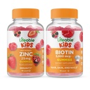 Lifeable çinko 25 mg Kids + Biotin Kids, Gummies Sche - Great Tasting, Vitamin Supplement, Gluten Free, GMO Free, Chewable Gummy