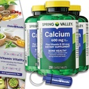 Seçenekler Sche Spring Valleyuba Plus D Tabletleri 600 mg 250 Ct 3 pk (750 Toplam) + "Vitamin Vitality" Guide & Pill Konteyner (5 Madde)!