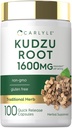Carlyle Kudzu Kök | 100 Ekstraksiyon Capsules | Non-GMO ve Gluten Free Formula | Geleneksel Herbal Supplement