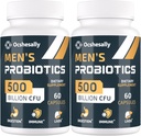 Erkekler için probiyotikler, 500 Milyar CFUs & 12 Strains Mens probiyotik, Turmeric, Cranberry, Goji - Probiyotikler for Digestive Health, Gut, Immune & Bloating, Prostate & Urinary Tract Health, 120