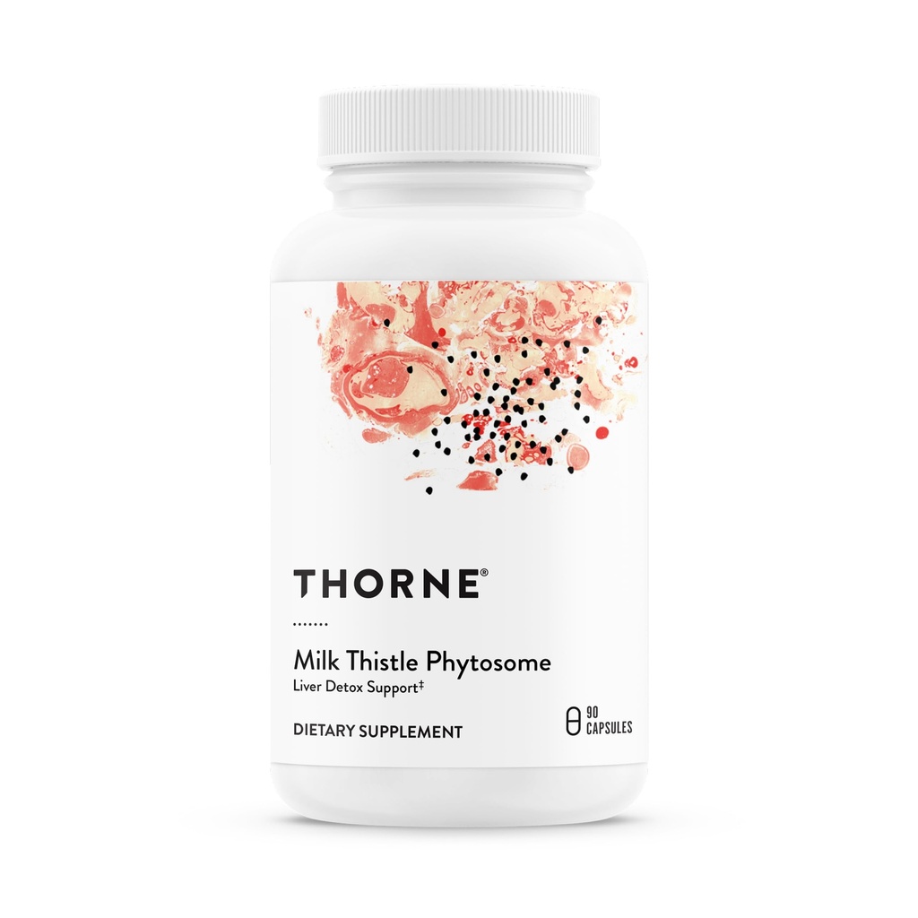THORNE - Siliphos - Antioksi ve Liver Support için Botanik Kompleksi * - 90 Capsules