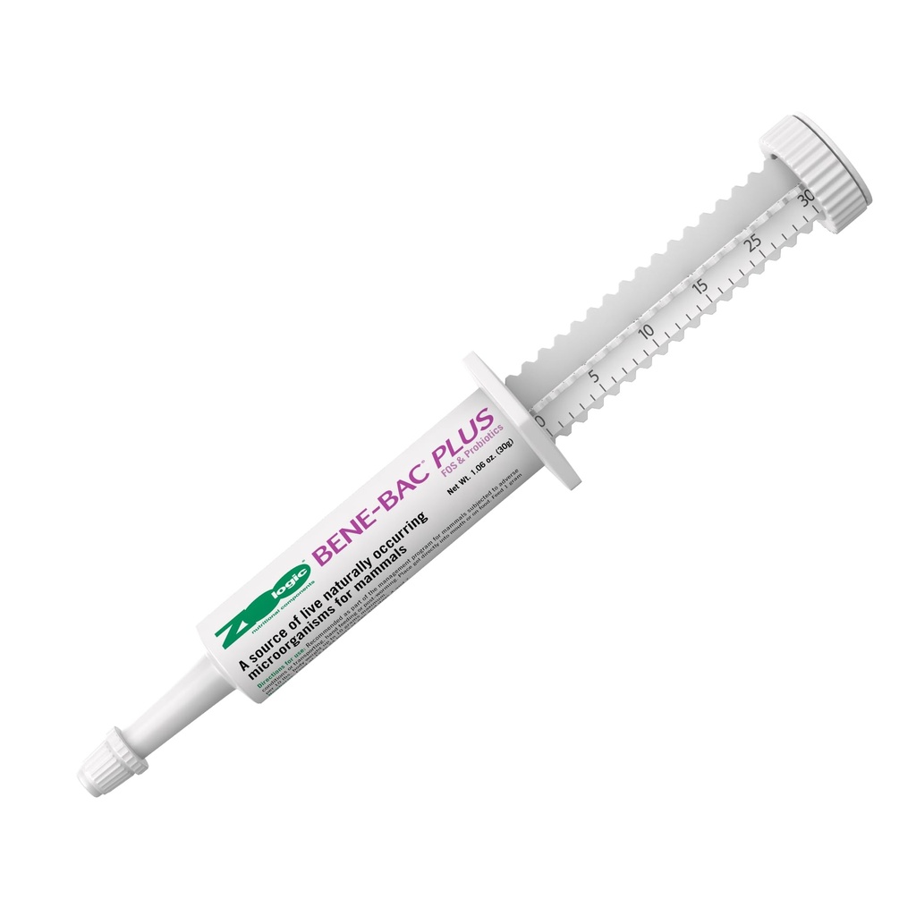 Pet-Ag Zoologic Bene-Bac Plus Mammal Gel - 30 gmetici - Köpekler için FOS & Probiyotikler, Kediler, Exotic ve Yaban Hayatı Mammals, Exotic ve Yaban Hayatı