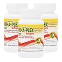 NaturesPlus Hema-Plex Iron - 60 Hızlı Teklifler - 3 Pack - 85 mg Demir + C & Bioflavonoyaklar Sağlıklı Kırmızı Kan Hücreleri için - Gluten Free - 60 Toplam Hizmetler
